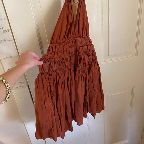 Indah Dresses & Skirts - Indah burnt orange dress with seashell details